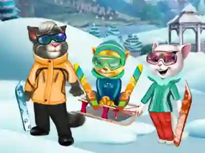 Hra Cats Winter Fun online
