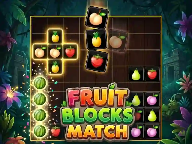 Hra Fruit Blocks Match online