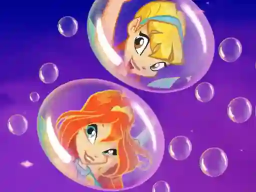 Hra Draw Winx Bubble Path online