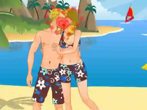 Hra Beach Date online