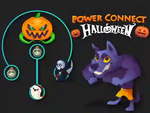 Hra Power Connect Halloween online
