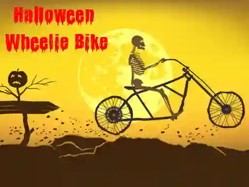 Hra Halloween Wheelie Bike online