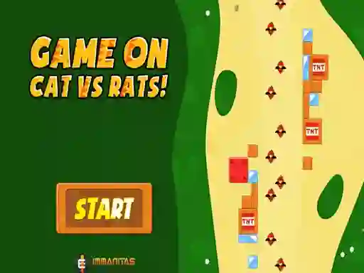 Hra Game On Cat vs Rats! online