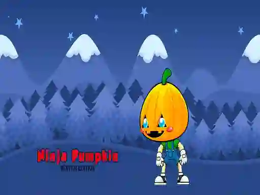 Hra Ninja Pumpkin Winter Edition online
