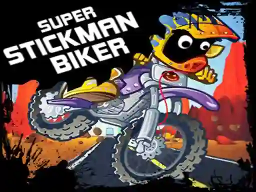 Hra Super Stickman Biker online
