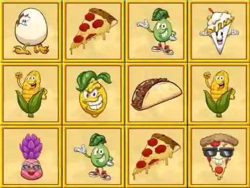 Hra Foody Memory online