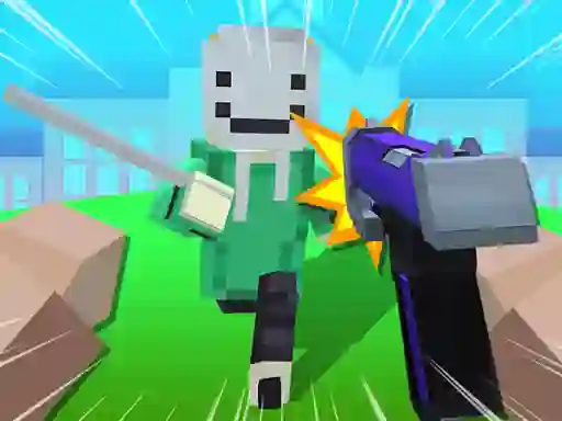 Hra Block Craft 3D School online