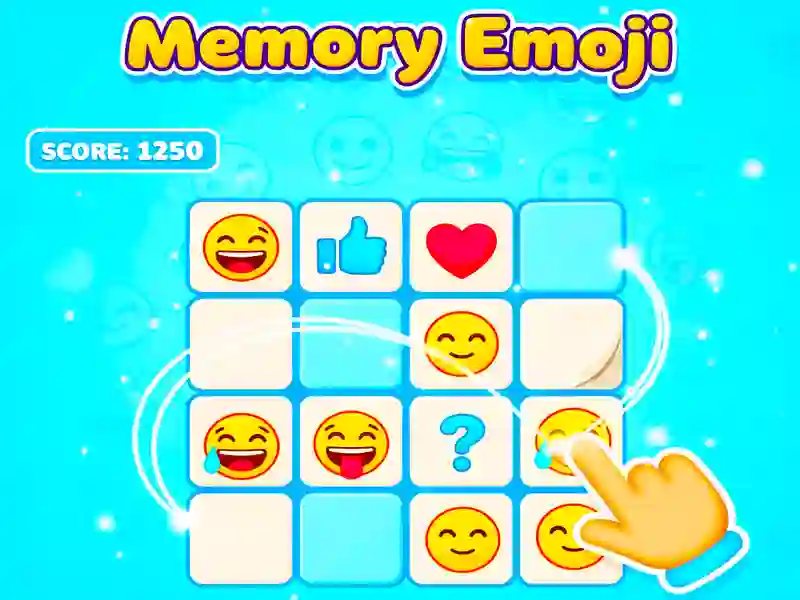 Hra Memory Emoji online