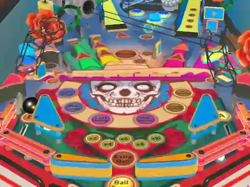 Hra Pinball Simulator Day of Dead online
