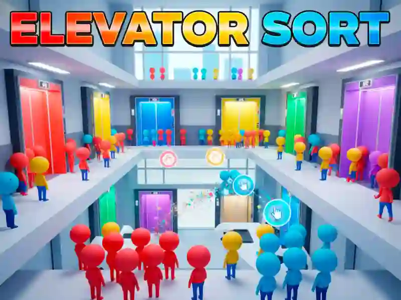 Hra Elevator Sort online