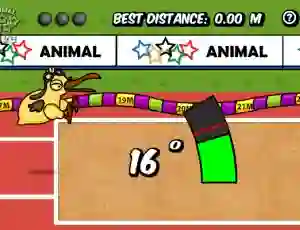 Hra Animal Olympics Triple Jump online