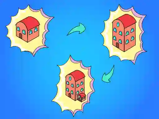 Hra Idle Merge City online