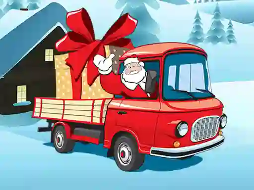 Hra Christmas Vehicles Jigsaw online