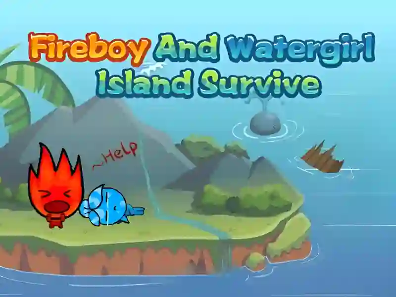 Hra Fireboy and Watergirl Island Survive online