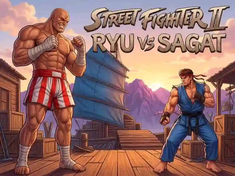 Hra Street Fighter II Ryu vs Sagat online