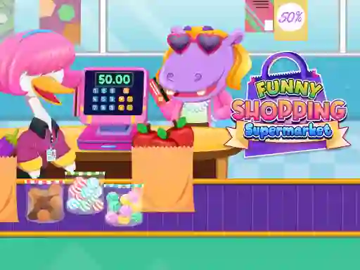 Hra Funny Shopping Supermarket online
