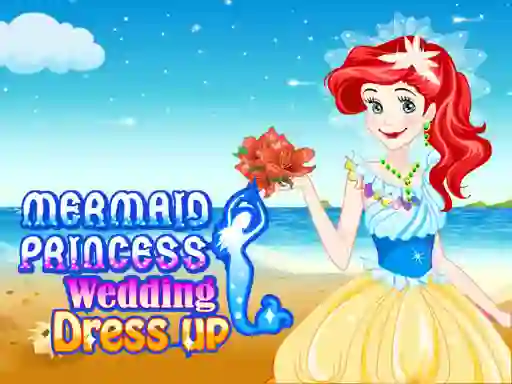 Hra Mermaid princess wedding dress online