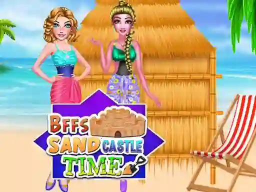 Hra BFFs Sand Castle Time online