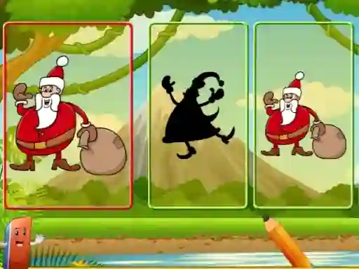 Hra Santa Shadow Match online