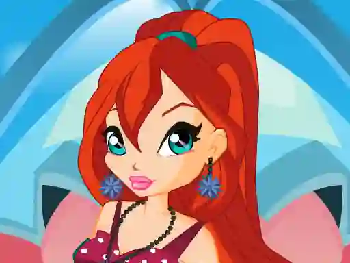 Hra Bloom Lovely Girl Dress Up online