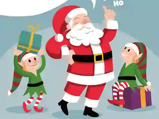 Hra Santa Merry Xmas Puzzle online