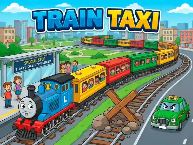 Hra Train Taxi online