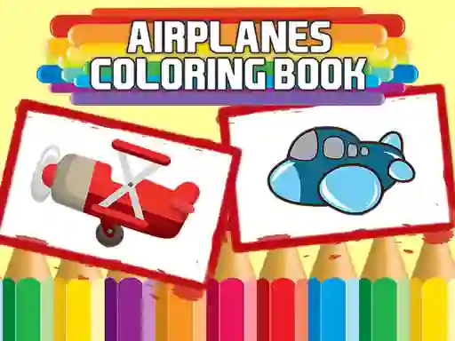Hra Airplanes Coloring Book online