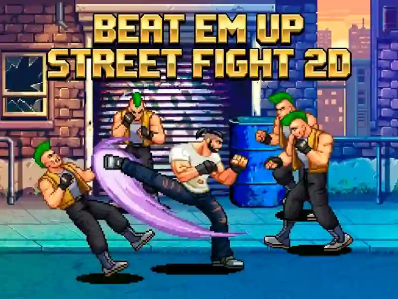 Hra Beat Em Up Street Fight 2d online