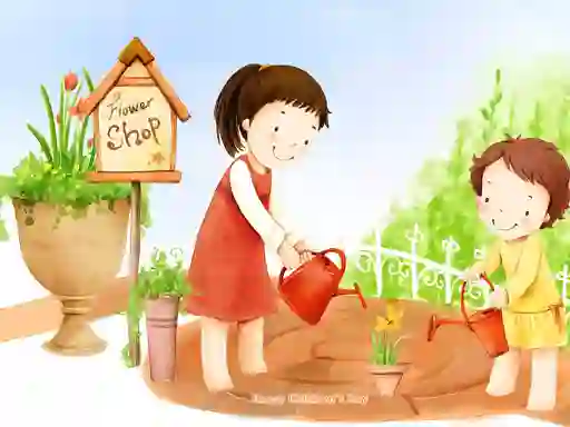 Hra Cartoon Childrens Day Puzzle online