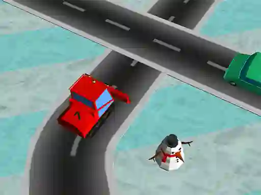 Hra Traffic Run Christmas online
