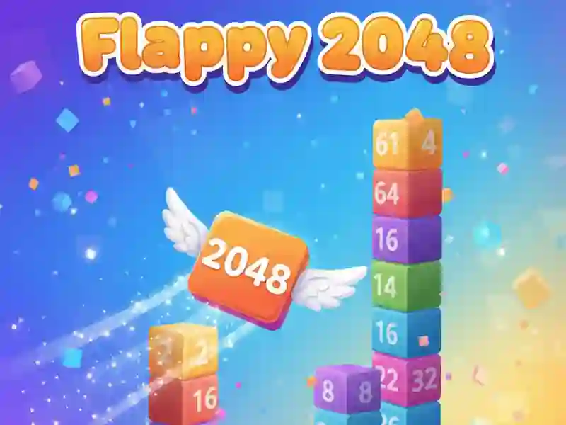 Hra Flappy 2048 online