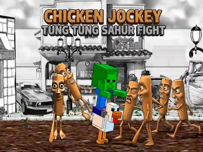 Hra Chicken Jockey Tung Tung Sahur Fight online