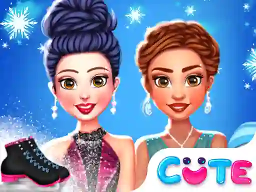 Hra Princess Winter Ice Skating Outfits online