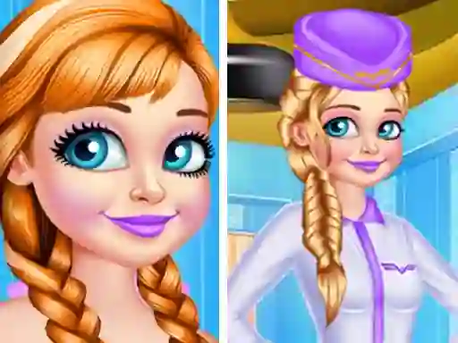 Hra Princess Stewardess online