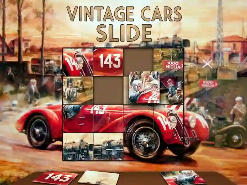 Hra Vintage Cars Slide online