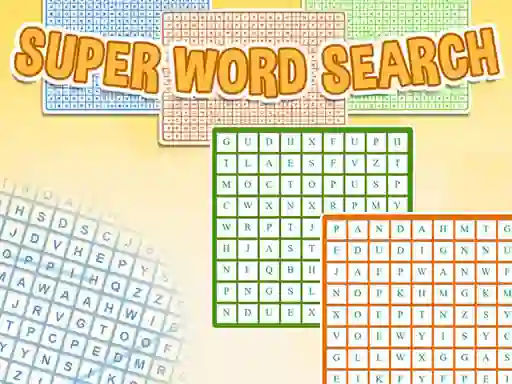 Hra Super Word Search online