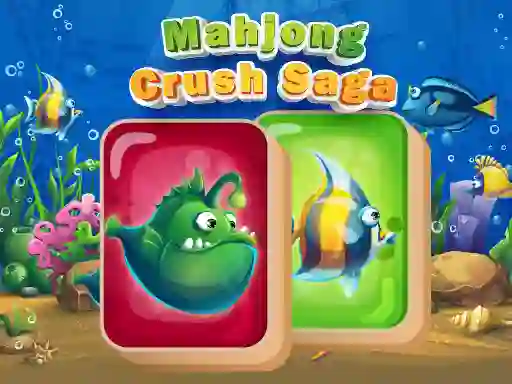 Hra Mahjong Crush Saga online
