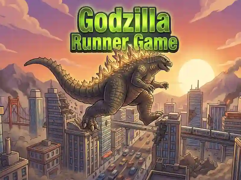 Hra Godzilla Runner Game online