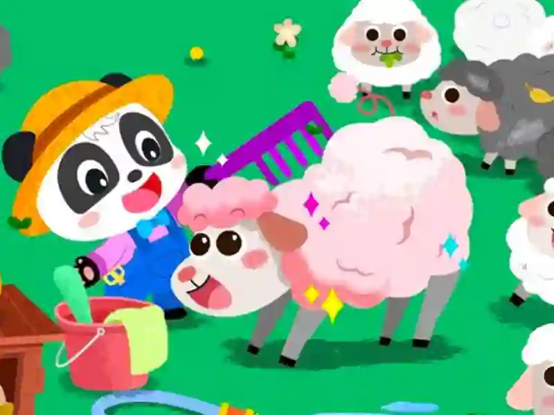 Hra Baby Panda Animal Farm online