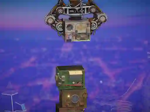 Hra Steampunk Tower Builder online