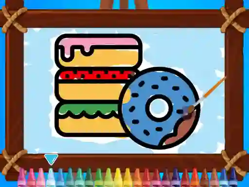 Hra Kids Coloring Bakery online