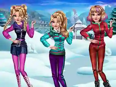 Hra Winter Looks online
