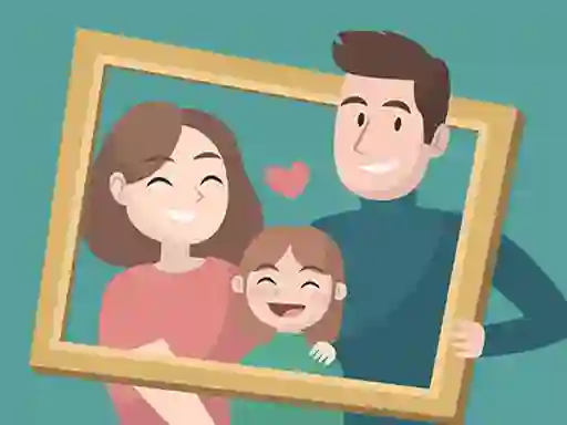 Hra Happy Family Puzzle online