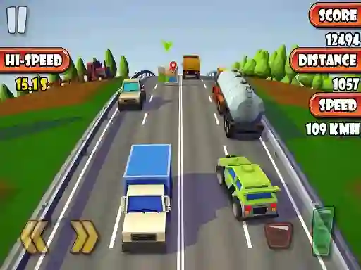 Hra Furious Highway Road Car online
