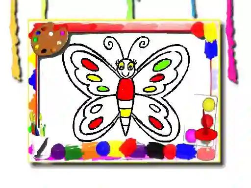 Hra Butterfly Coloring Book online