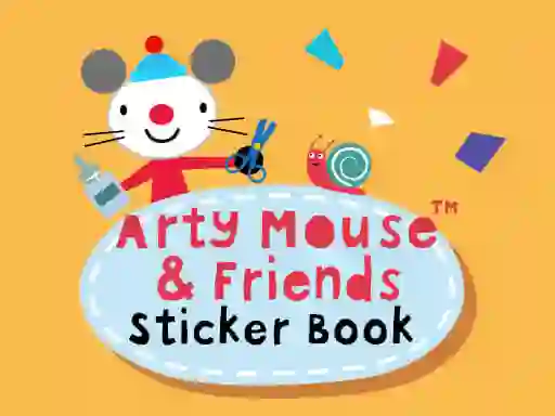 Hra Arty Mouse & Friends Sticker Book online
