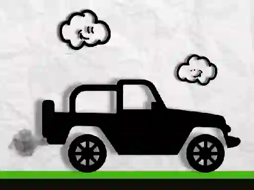 Hra Paper Monster Truck Race online