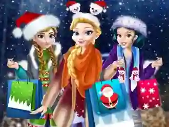 Hra Princess Christmas Mall Shopping online