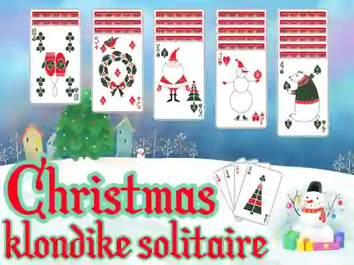 Hra Christmas Klondike Solitaire online