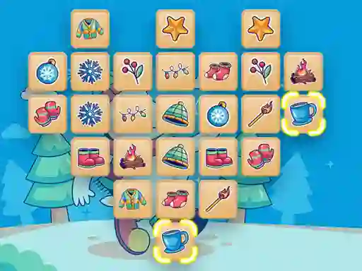 Hra Winter Mahjong online